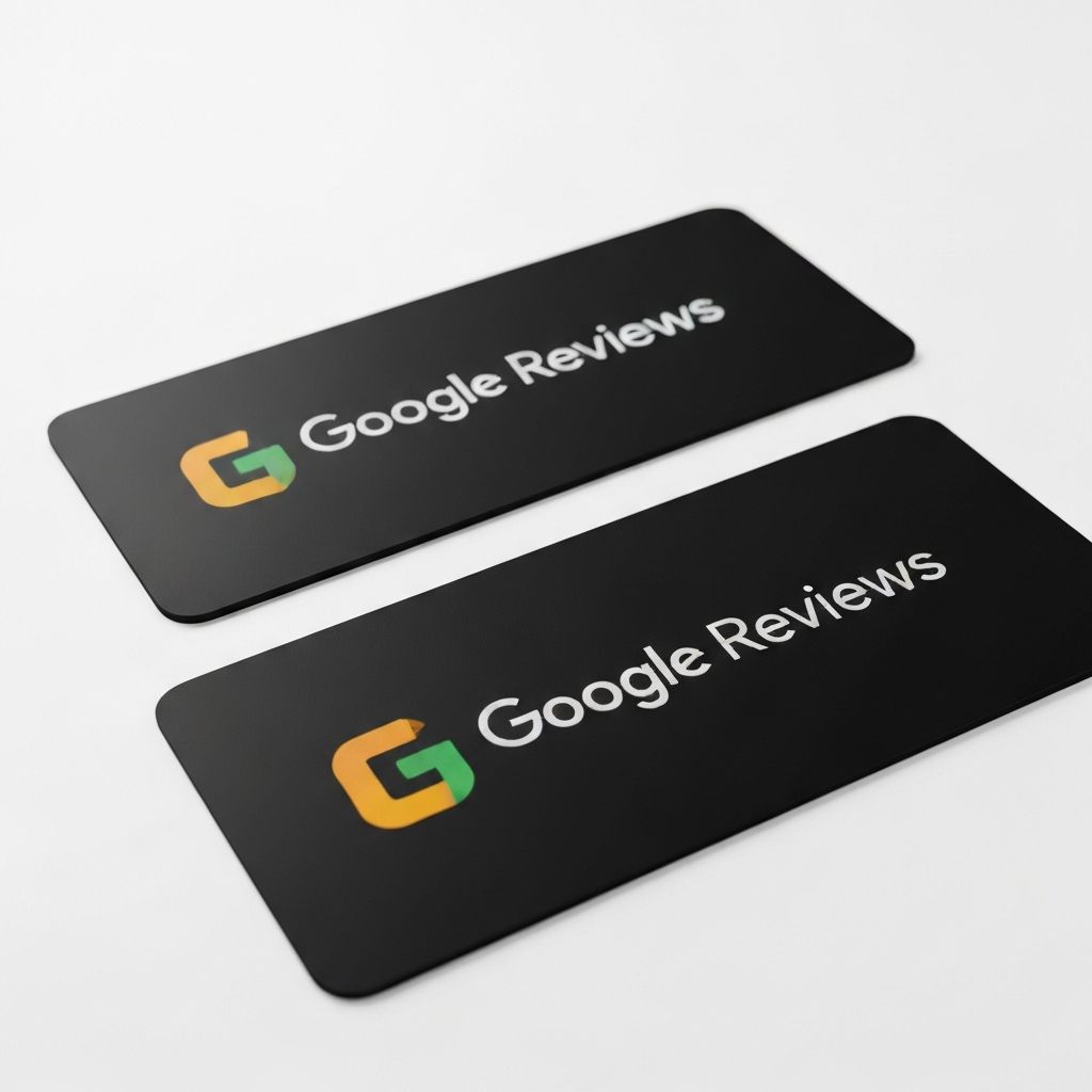 Tarjeta NFC reseñas Google - Pack Dúo